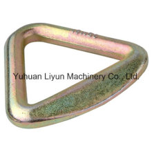 100mm X 9090kg Delta Ring for Cargo Lashing Strap, Ratchet Tie Down Strap, Expert of Metal Hardware